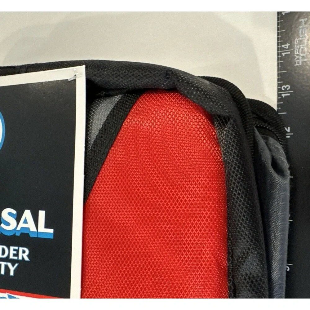 New Case-it The Universal 3 Ring Zipper Binder Laptop Case Handle/Shoulder Strap